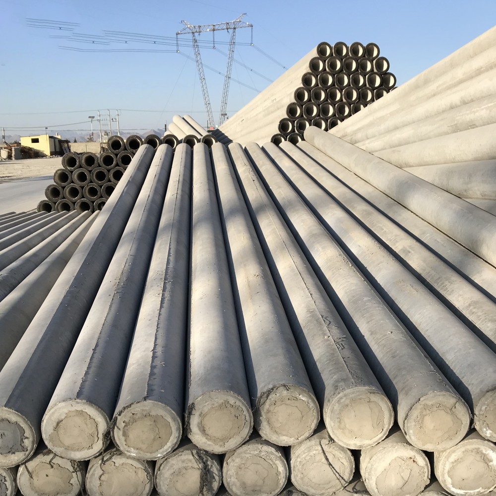 乐东190×18米非预应力水泥电线杆